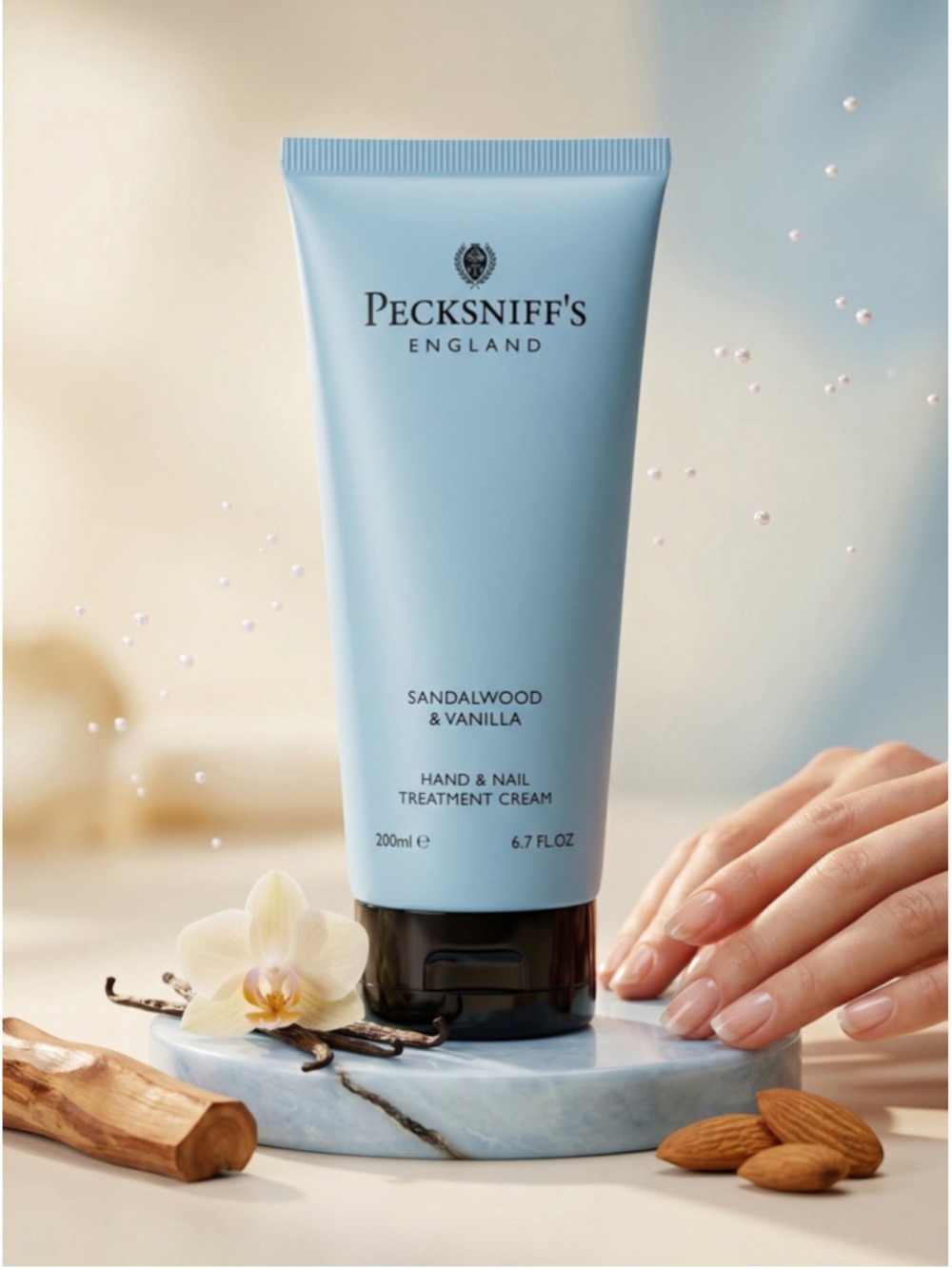 Pecksniff's Sandalwood Vanilla Hand Nail Treatment Cream 6.76oz